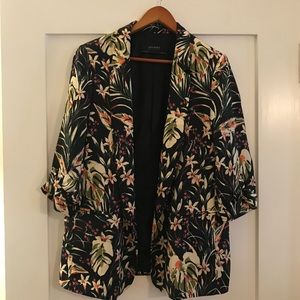 Zara Floral Blazer